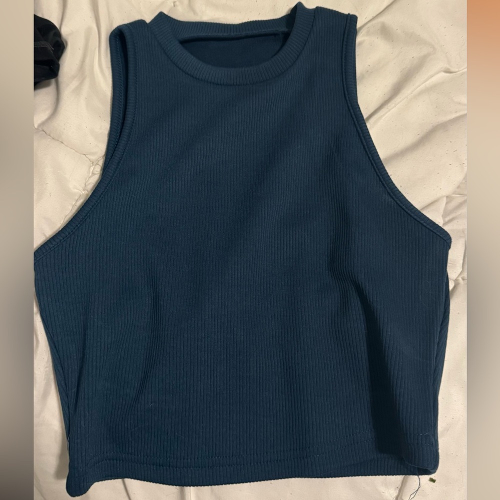 Blue tank top